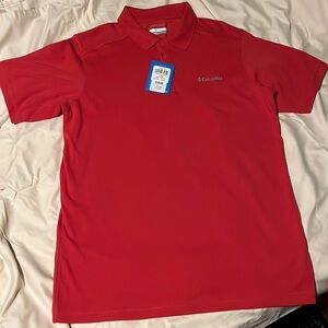 Columbia Polo NWT Mens Size Large.